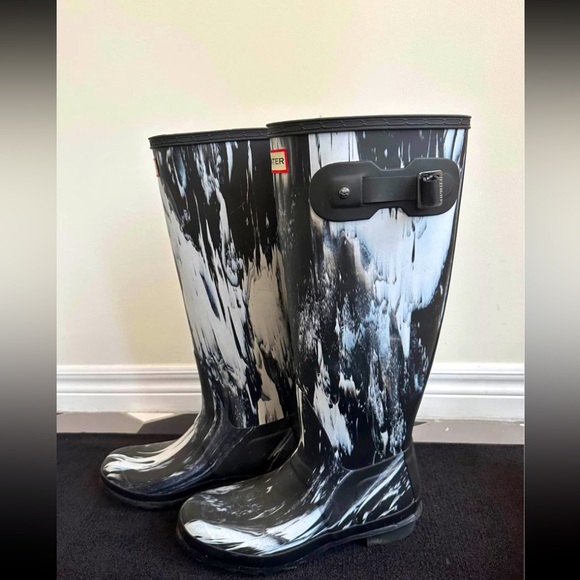 Hunter Tie Dye Tall Boots - Picture 2 of 3